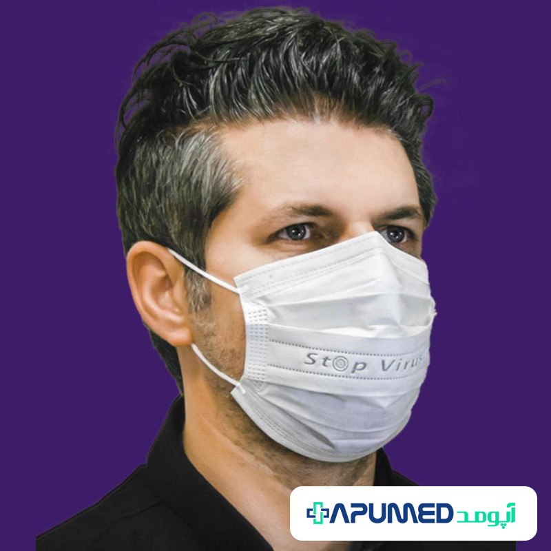 ماسک 5 لایه پرستاری استاپ ویروس